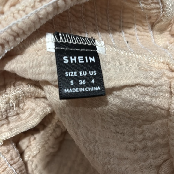 NWT Shein tube top with tie front detail - Picture 4 of 6